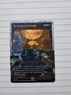 Mtg Magic The Gathering Eternities Devastating Onslaught Fracture Foil 0387 - Image 1