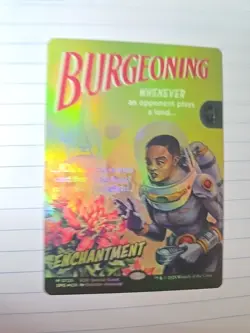 MTG Edge Of Eternities Burgeoning 0126 Foil Mythic Showcase Magic The Gathering - Image 2