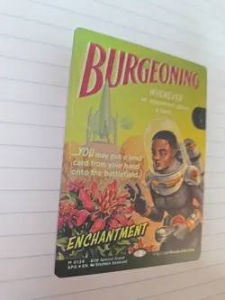 MTG Edge Of Eternities Burgeoning 0126 Foil Mythic Showcase Magic The Gathering - Image 3