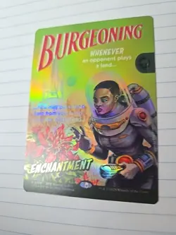 MTG Edge Of Eternities Burgeoning 0126 Foil Mythic Showcase Magic The Gathering - Image 4