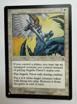 Angelic Favor #1/143 (NM) List Reprints LIST LIST Magic MTG - Image 1