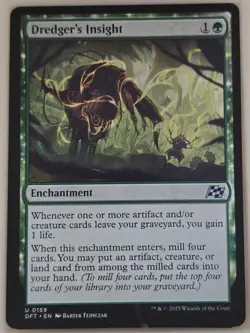 Dredger's Insight - U 0159 Aetherdrift DFT MTG - Image 1