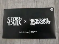 MTG Secret Lair x Dungeons & Dragons: Karlach's Rage - Rainbow Foil SEALED - Image 1
