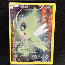 Pokemon Celebi XY111 XY Mythical Collection Full Art Holo MINT/NM - Image 1