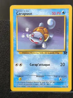 Carte Pokemon Carapuce 68/82 Edition 2 Team Rocket Wizards 4 - Image 2