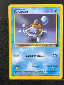 Carte Pokemon Carapuce 68/82 Edition 2 Team Rocket Wizards 3 - Image 2