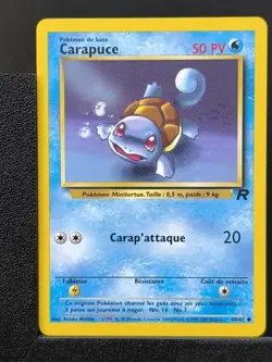 Carte Pokemon Carapuce 68/82 Edition 2 Team Rocket Wizards 1 - Image 2