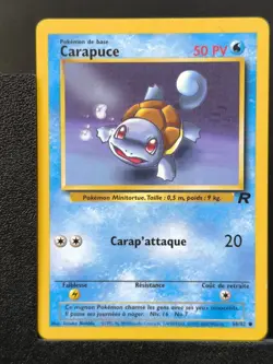 Carte Pokemon Carapuce 68/82 Edition 2 Team Rocket Wizards 2 - Image 2