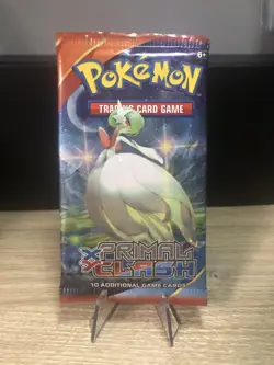 Pokemon XY Primal Clash Booster Pack Mega Gardevoir Artwork Sealed - Image 1