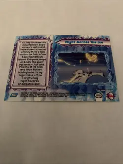 Lugia Flight Across The Ice #54 Pokemon The Movie 2000 Topps Blue label NM - Image 2
