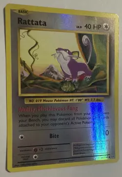 Rattata - 66/108 - Common Reverse Holo - XY Evolutions - Pokemon TCG NM p28 - Image 2