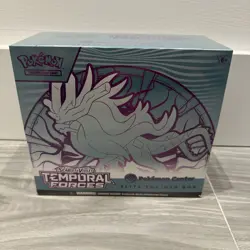 Temporal Forces “Pokemon Center” Elite Trainer Box/ETB Walking Wake Art - New - Image 1