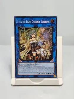 Lyna the Light Charmer, Lustrous RA04-EN081 Secret Rare 1st Edition Yugioh - Image 1