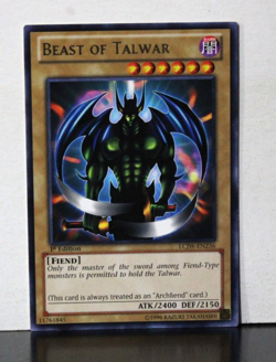 Yugioh Beast of Talwar LCJW-EN236 Rare 1st Edition - Image 1