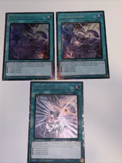 3x Onomatopaira 1st Ed Prismatic Collector's Rare RA04-EN089 NM Yugioh Playset - Image 1