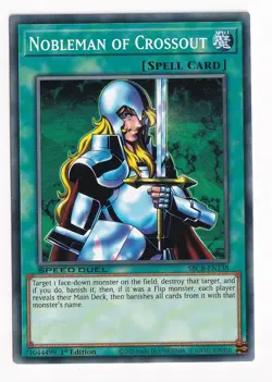 Nobleman of Crossout - SBCB-EN138 1st Edition - YuGiOh-LP - Image 1