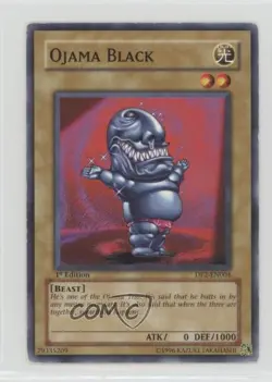 Ojama Black 1st Ed. YuGiOh Chazz Princeton Duelist Pack #DP2-EN004 2006 READ - Image 1