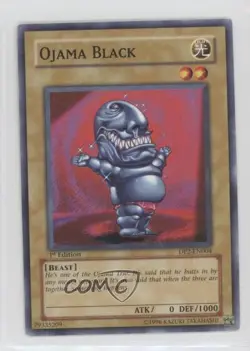 Ojama Black 1st Ed. YuGiOh Chazz Princeton Duelist Pack #DP2-EN004 2006 - Image 1