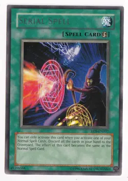 RDS-EN037 Serial Spell Rare Yugioh Card - Image 1