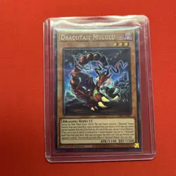 YuGiOh Dragontail Mululu JUSH-EN005 Collector's Rare 1st Edition NM - Image 1