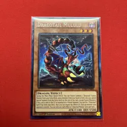 YuGiOh Dragontail Mululu JUSH-EN005 Collector's Rare 1st Edition NM - Image 2