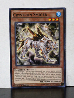 Yugioh Crystron Smiger INOV-EN018 1st Edition - Image 1