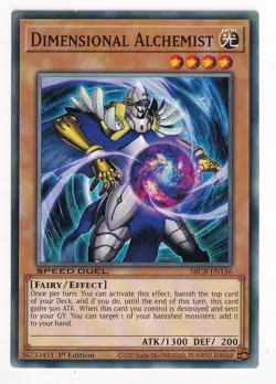 *** DIMENSIONAL ALCHEMIST *** 1ST EDITION SBCB-EN136 YUGIOH! - Image 1