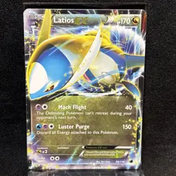 Latios EX - 86/116 - Pokemon Plasma Freeze Black & White Ultra Rare Card NM - Image 1