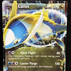 Latios EX - 86/116 - Pokemon Plasma Freeze Black & White Ultra Rare Card NM - Image 3