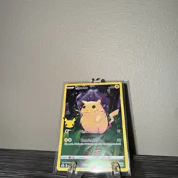 Pikachu 5/25 Pokemon Celebrations 25th Anniversary Base Set Full Art Card NM - Image 1