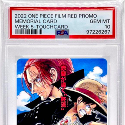 PSA10 One Piece Film Red Memorial Card Japanese Promo Monkey D. Luffy Shanks Uta - Image 4