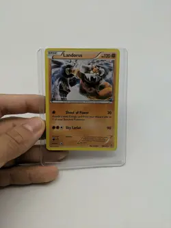 Pokemon Furious Fists Landorus 58/111 Rare Holo Card - Image 1