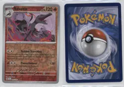 Salazzle Reverse Foil Pokemon SV07: Stellar Crown #024 0d7t - Image 3