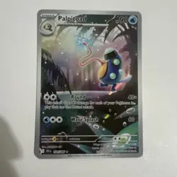 2025 Palpitoad 104/086 Illustration Rare Black Bolt English NM Pokemon TCG PF - Image 1