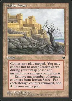 Icatian Store - Medium Play MTG Fallen Empires - Image 1