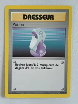 Carte pokemon FRANCAIS Super Potion (BS 90) Set de Base [GOOD] 19.07.2025A - Image 1