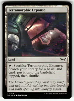 TERRAMORPHIC EXPANSE #269 (COMMON) MTG DUSKMOURN: HOUSE OF HORROR - Image 1