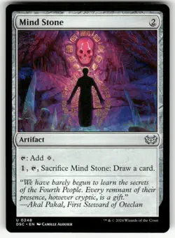 MIND STONE #248 (UNCOMMON) MTG COMMANDER: DUSKMOURN: HOUSE OF HORROR - Image 1