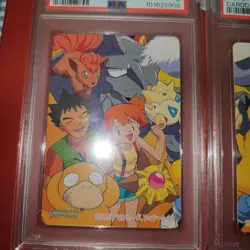 PSA 8 9 10 Set Pokemon League Finals 1-4 1999 Carddass Anime Collection Japan - Image 3