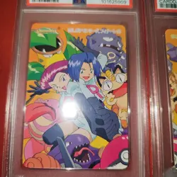 PSA 8 9 10 Set Pokemon League Finals 1-4 1999 Carddass Anime Collection Japan - Image 4