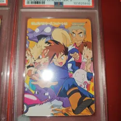 PSA 8 9 10 Set Pokemon League Finals 1-4 1999 Carddass Anime Collection Japan - Image 5