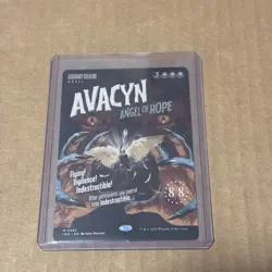 MTG Avacyn, Angel Of Hope Borderless Art Poster Non-Foil Innistrad Remastered - Image 1