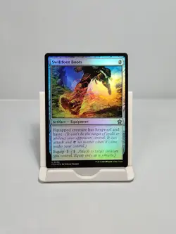 Swiftfoot Boots 258 Foil Foundations FDN MTG - Image 1