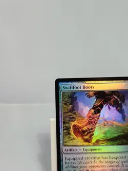 Swiftfoot Boots 258 Foil Foundations FDN MTG - Image 2