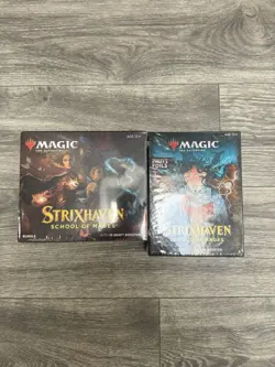 Magic: The Gathering - Strixhaven: School of Mages Bundle + Booster - MTG - 630509959129 - Image 1