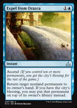 Expel from Orazca - Light Play MTG Rivals of Ixalan - Image 1