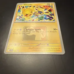 Pokemon Pikachu World Championships Celebration WINNER Promo SVP225 Event Card - Image 4