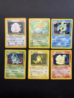 Pokemon Base Set 2 TCG Custom Lot Of 6 Venusaur Gyarados Chansey + 3 More In Pic - Image 1