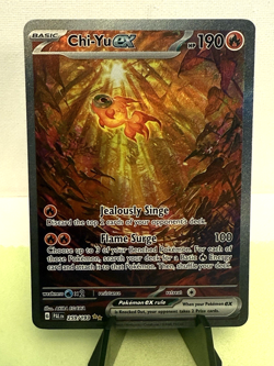 Pokemon TCG: Paldea Evolved Chi-Yu ex 259/193 SIR NM - Image 1