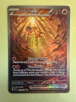 Pokemon TCG: Paldea Evolved Chi-Yu ex 259/193 SIR NM - Image 5